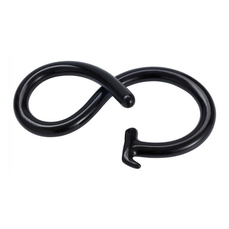 FUKR Gode long Mega Snake 100 x 3cm Noir